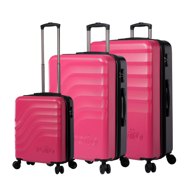 Juego de maletas trolley Deco Rose - Bazy